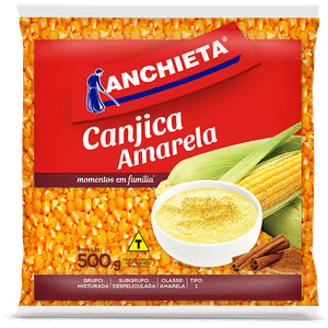 MILHO PARA CANJICA ANCHIETA 500G AMARELA